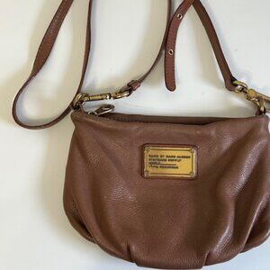 Marc by Marc Jacobs Percy Classic Q Crossbody Bag Leather Tan